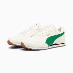 ST Runner V3 75 Years Unisex Sneakers, Warm White-Archive Green-Gold, extralarge-IND