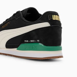 ST Runner V3 75 Years Unisex Sneakers, PUMA Black-Warm White-Archive Green, extralarge-IND