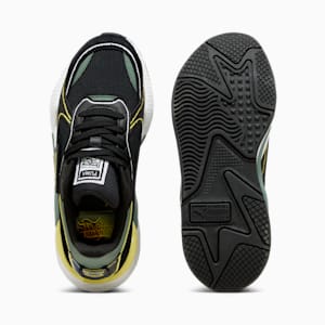 Tenis deportivos para niños PUMA x SPONGEBOB SQUAREPANTS RS-X, PUMA Black-Lemon Meringue, extralarge