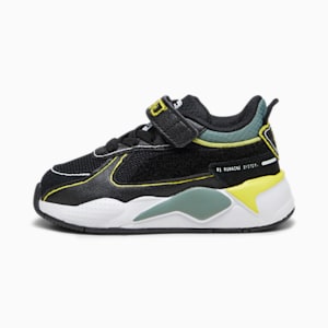 PUMA x SPONGEBOB SQUAREPANTS RS-X Toddlers' Sneakers, PUMA Black-Lemon Meringue, extralarge-IND