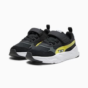 キッズ PUMA x スポンジ・ボブ トリニティ スニーカー 17-21cm, PUMA Black-Celandine-Shadow Gray, extralarge-JPN