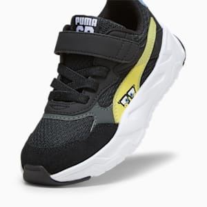 キッズ PUMA x スポンジ・ボブ トリニティ スニーカー 17-21cm, PUMA Black-Celandine-Shadow Gray, extralarge-JPN