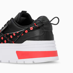 PUMA x MIRACULOUS Mayze Stack Youth Sneakers, PUMA Black-PUMA Red, extralarge-IND