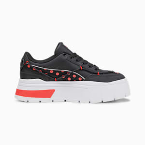 PUMA x MIRACULOUS Mayze Stack Youth Sneakers, PUMA Black-PUMA Red, extralarge-IND