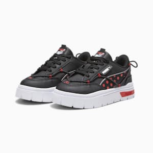PUMA x MIRACULOUS Mayze Stack Kids' Sneakers, PUMA Black-PUMA Red, extralarge-IND