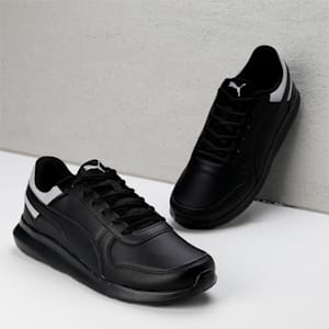 Dexfly V1 Men's Sneakers, PUMA Black-Cool Mid Gray, extralarge-IND
