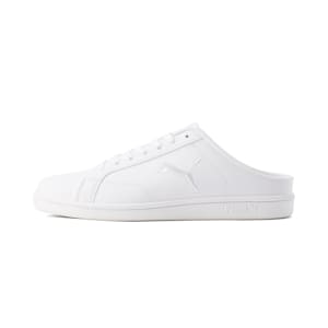 プーマ スマッシュ キャット SL ミュール スニーカー, PUMA White-Feather Gray