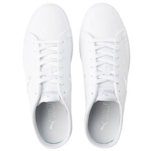 ユニセックス スマッシュ キャット SL ミュール スニーカー, PUMA White-Feather Gray, extralarge-JPN