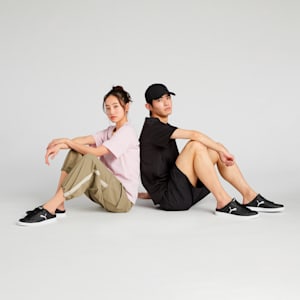 ユニセックス スマッシュ キャット SL ミュール スニーカー, PUMA Black-PUMA White, extralarge-JPN