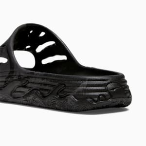 PUMA x LAMELO BALL LaFrancé MB.03 Basketball Slides, PUMA Black-Feather Gray-Dark Coal, extralarge