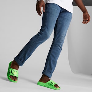Sandalias de básquetbol MB.03, PUMA Green-Fluro Yellow Pes-Fluro Green Pes, extralarge