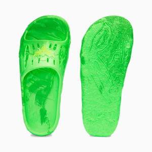 Sandalias de básquetbol MB.03, PUMA Green-Fluro Yellow Pes-Fluro Green Pes, extralarge