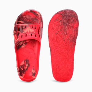 MB.03 Basketball Unisex Slides, For All Time Red-Fluro Peach Pes-Team Regal Red, extralarge-IND