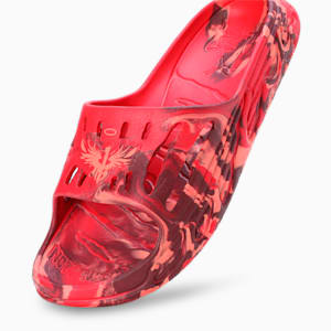 MB.03 Basketball Unisex Slides, For All Time Red-Fluro Peach Pes-Team Regal Red, extralarge-IND