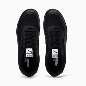 PUMA Punch Unisex Sneakers, Puma Black-Puma Black, extralarge-IND