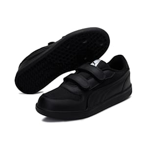 PUMA Punch Youth Sneakers, Puma Black-Puma Black, extralarge-IND