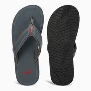 Circuit V3 Men's Flip-Flops, Dark Shadow-Cordovan, extralarge-IND