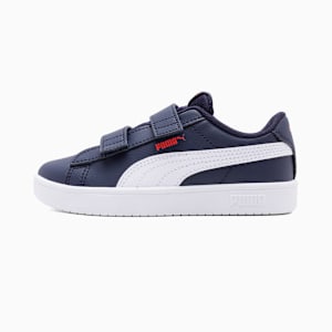 Puma Rickie Classic Sneakers Kids, PUMA Navy-PUMA White-PUMA Red, extralarge