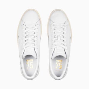 ユニセックス 75周年記念モデル バスケット クラシック プレミアム スニーカー, PUMA White-PUMA White, extralarge-JPN