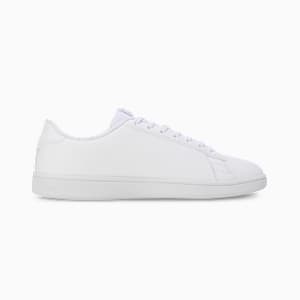 Smashic Soft Suede Sneakers, PUMA White-Matte Silver, extralarge-IND