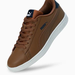 Smashic Soft Suede Sneakers, Haute Coffee-Club Navy-PUMA Navy, extralarge-IND