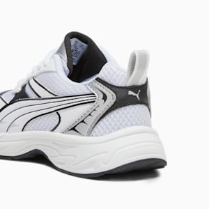 Morphic Basic Kids' Sneakers, Feather Gray-PUMA Black, extralarge-GBR