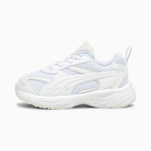 Tenis deportivos para bebé PUMA Morphic Base, PUMA White-Sedate Gray, extralarge