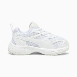 Tenis deportivos para bebé PUMA Morphic Base, PUMA White-Sedate Gray, extralarge