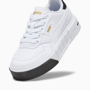 Zapatos deportivos para niños PUMA Cali Court de cuero, PUMA White-PUMA Black, extralarge