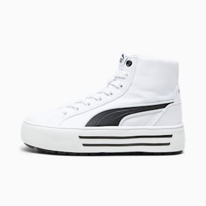 Kaia 2.0 Mid Little Kids' Sneakers, PUMA White-PUMA Black, extralarge