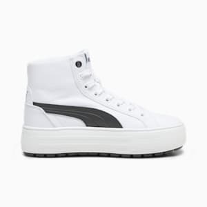 Kaia 2.0 Mid Little Kids' Sneakers, PUMA White-PUMA Black, extralarge