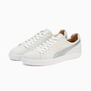 ユニセックス PUMA x SORAYAMA クライド MIJ スニーカー, Feather Gray-PUMA Silver, extralarge-JPN