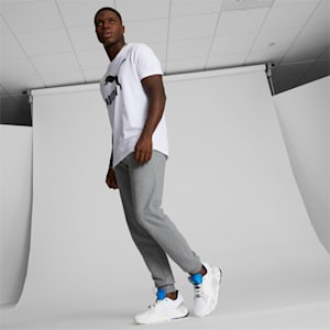 RS-XL Playlist Men's Sneakers, PUMA White-Ultra Blue-Feather Gray, extralarge