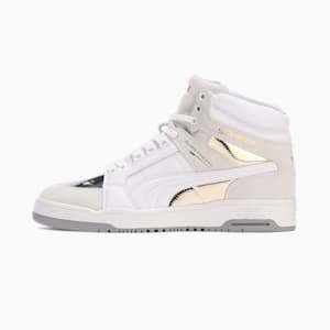 ユニセックス PUMA x SORAYAMA スリップストリーム ミッド  スニーカー, PUMA White-Puma Silver, extralarge-JPN