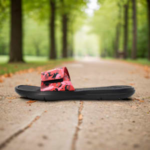 Ceres Women's Slides, PUMA Black-Dark Jasper-Astro Red, extralarge-IND