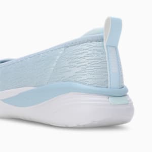 PUMA Sienna SOFTRIDE Women's Ballerina Shoes, Blissful Blue-Icy Blue-PUMA White, extralarge-IND