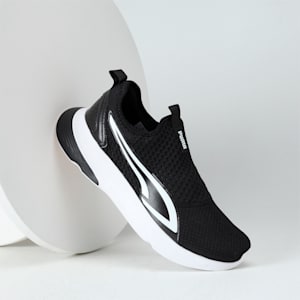 Asteride Men's Slip-On Shoes, PUMA Black-PUMA White, extralarge-IND