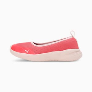 PUMA Sienna Softride Youth Slip-On Shoes, Electric Blush-Frosty Pink, extralarge-IND