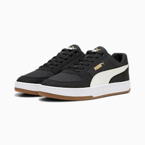 PUMA Caven 2.0 75 Years Unisex Sneakers, PUMA Black-Warm White-Gold, extralarge-IND