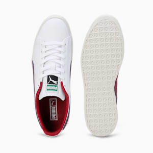 Clyde Varsity Sneakers, PUMA White-Team Regal Red, extralarge-IND