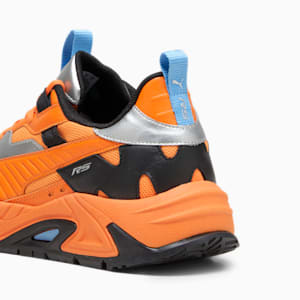 RS-Trck Metallic Sneakers, Rickie Orange-PUMA Silver, extralarge