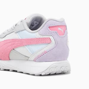 Tenis deportivos para niños Blktop Rider BTS, Feather Gray-Strawberry Burst, extralarge