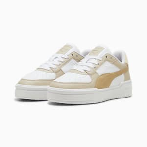 CA Pro Women's Sneakers, PUMA White-Prairie Tan-Putty, extralarge-IND