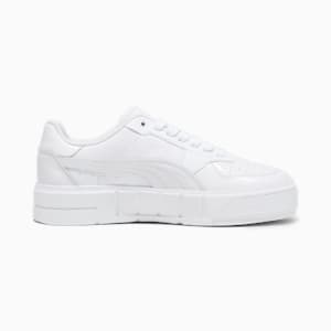 PUMA Cali Court Patent Women's Sneakers, PUMA White, extralarge-IND