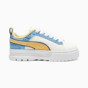 キッズ ガールズ PUMA x スマーフ メイズ スニーカー 17-21cm, Warm White-Flaxen, extralarge-JPN