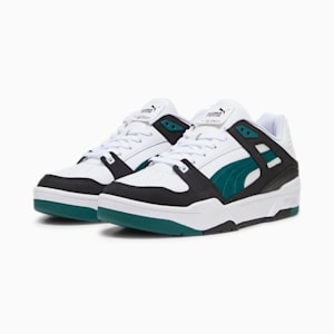 Slipstream Lo Box Out Sneakers, PUMA White-Malachite, extralarge-GBR