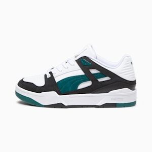 Slipstream Lo Box Out Sneakers, PUMA White-Malachite, extralarge-GBR