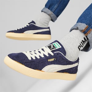 ユニセックス スウェード ヴィンテージ THE NEVERWORN II スニーカー, PUMA Navy-Light Straw, extralarge-JPN