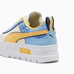 PUMA x THE SMURFS Mayze Women's Sneakers, Warm White-Flaxen, extralarge-IND