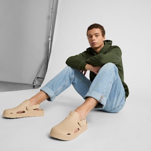Shibui Mule Slip-On, Toasted Almond-Toasted Almond, extralarge